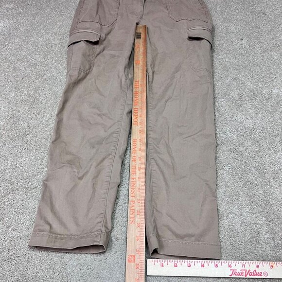 Talbots Pants Cargo Brown Women’s Size 4 Pockets - Picture 3 of 11